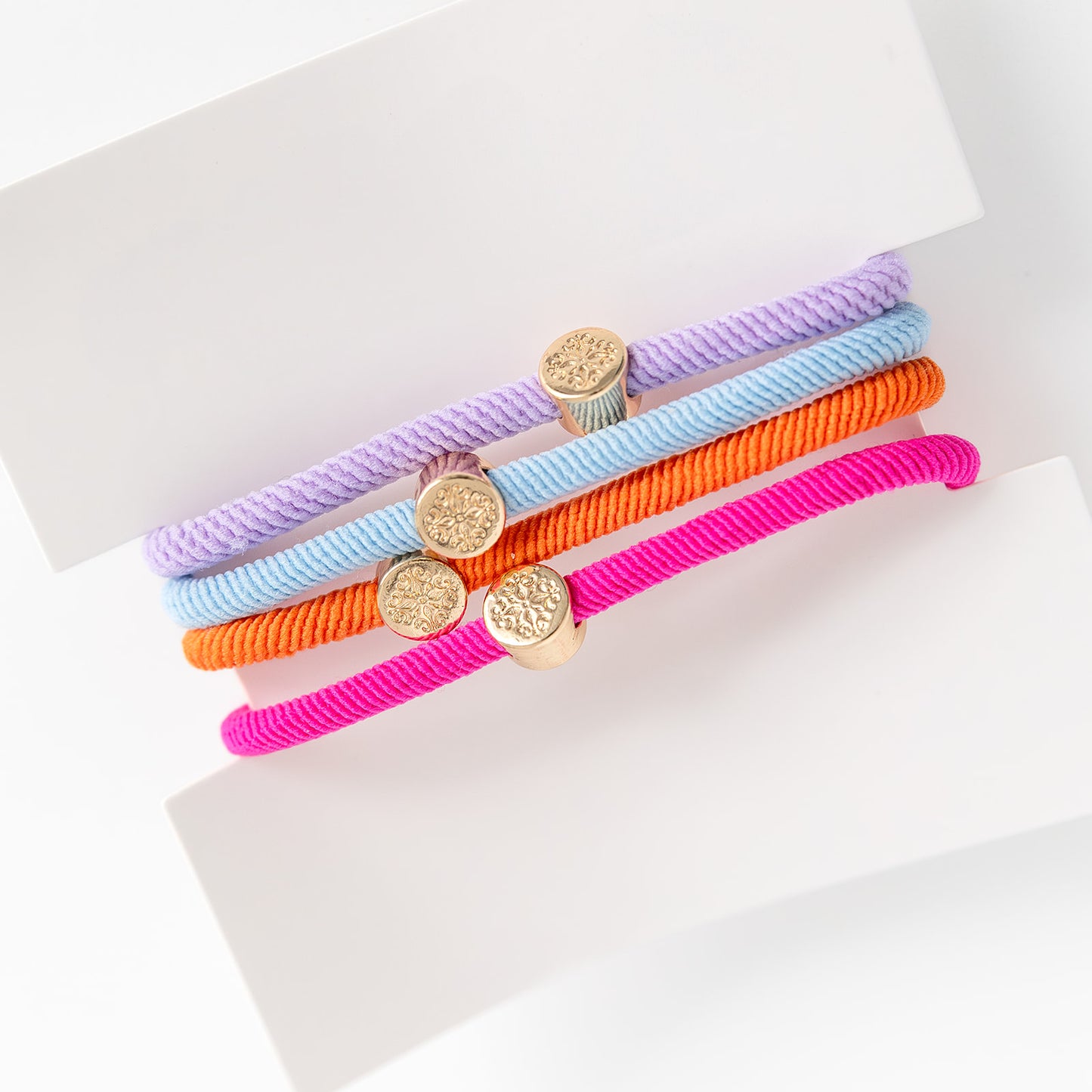 Bright Vibrant Hair Tie Set