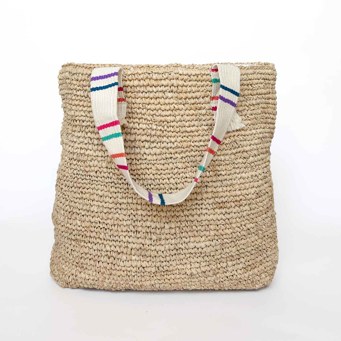 Irma Large Raffia Tote