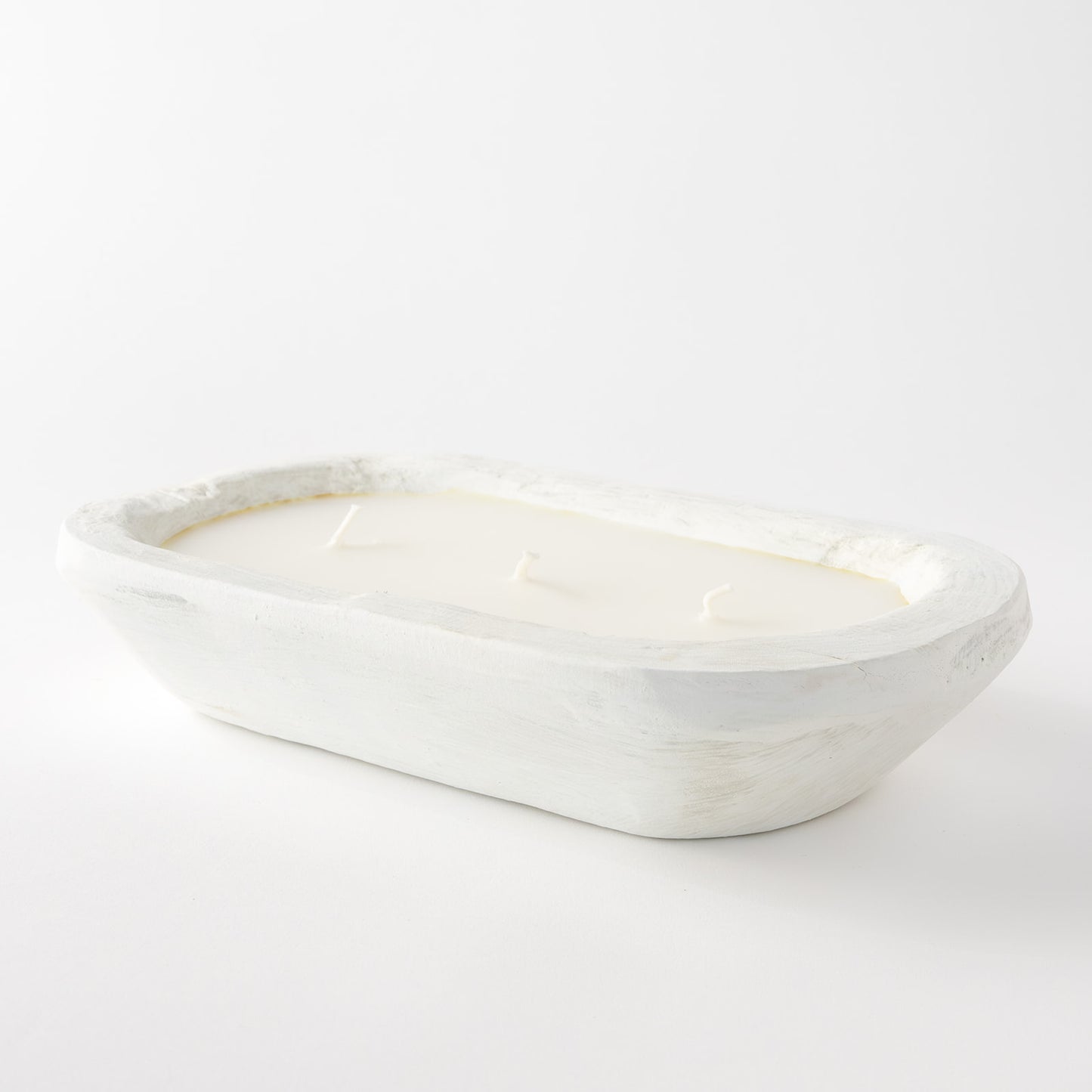 Medium Oval Dough Bowl Candle