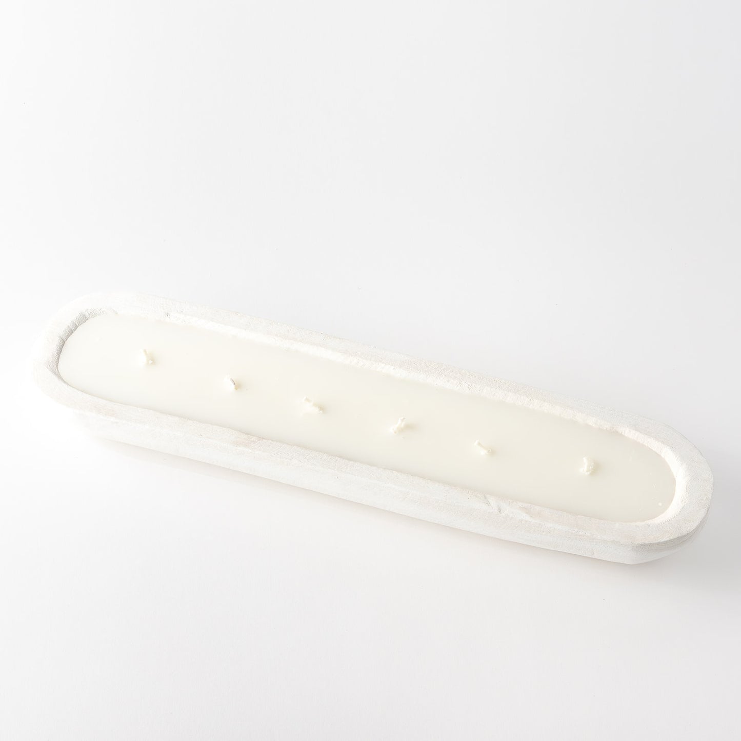 Large Oval Dough Bowl Candle