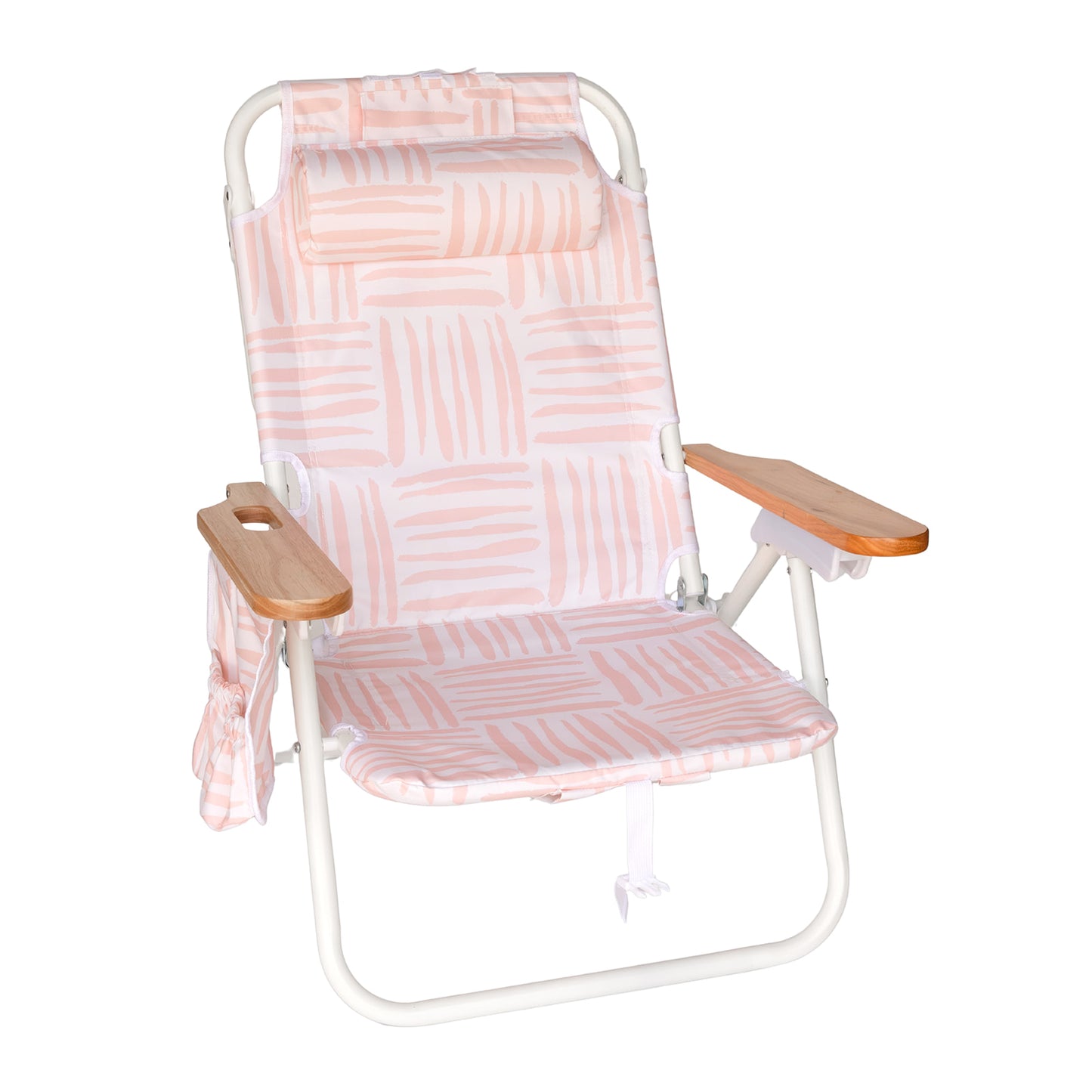 Emma Block Stripe Beach Chair