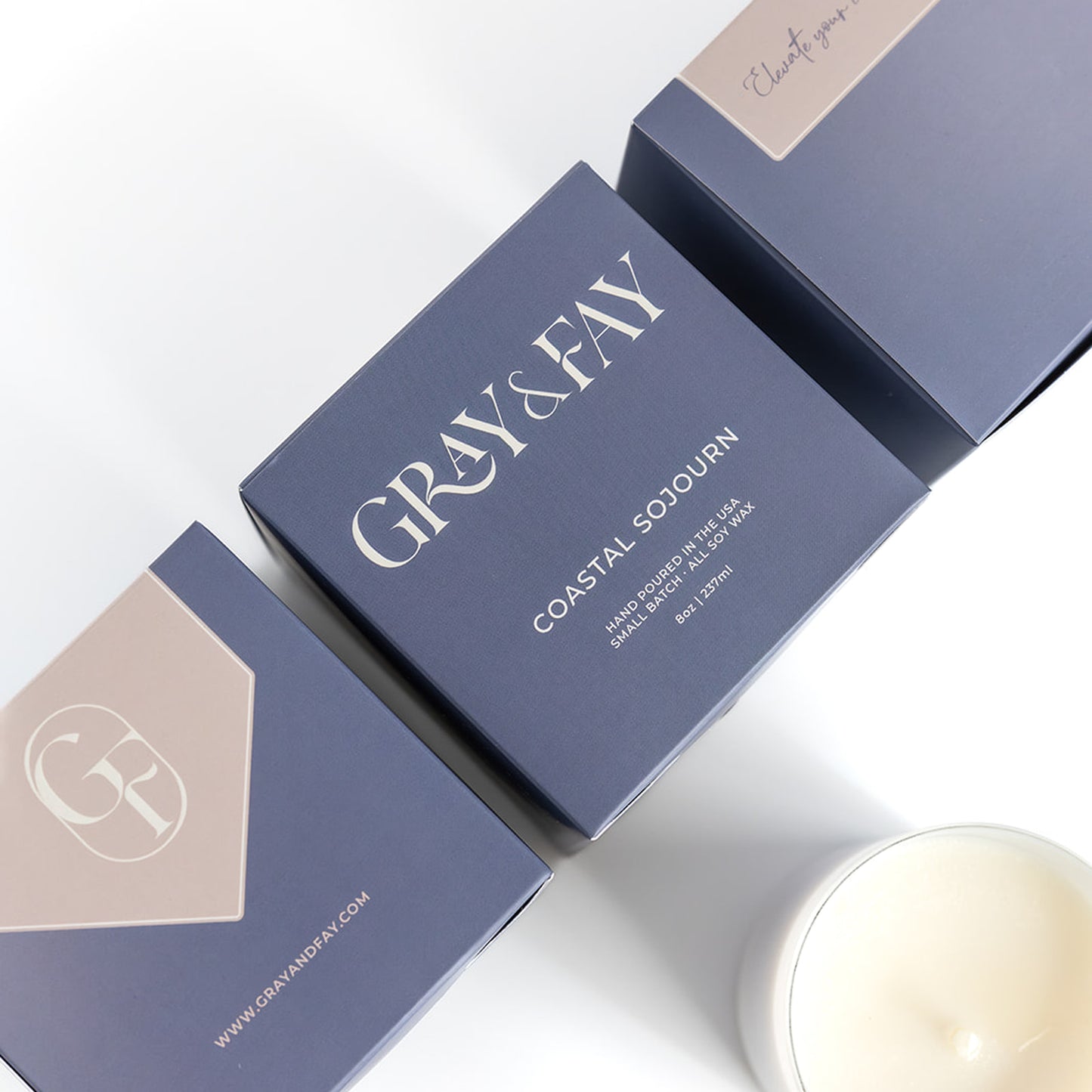 Coastal Sojourn Boxed Candle