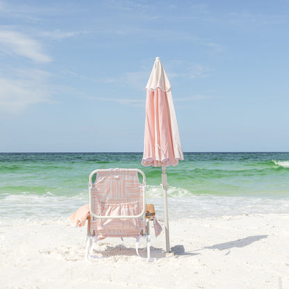 Emma Block Stripe Beach Chair