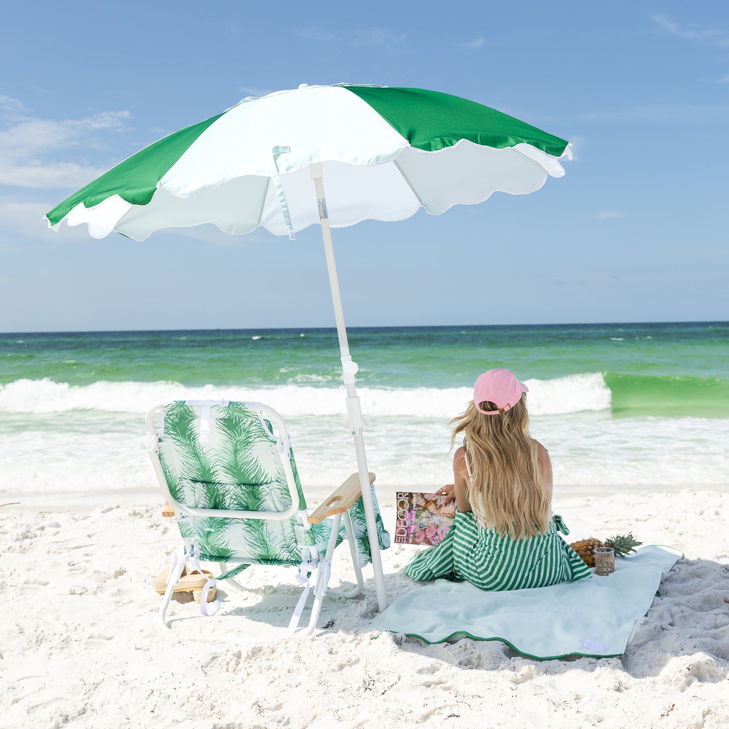 Willa Feather Palm Beach Umbrella
