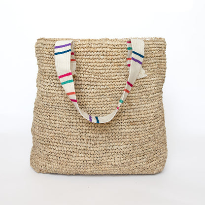Irma Large Raffia Tote