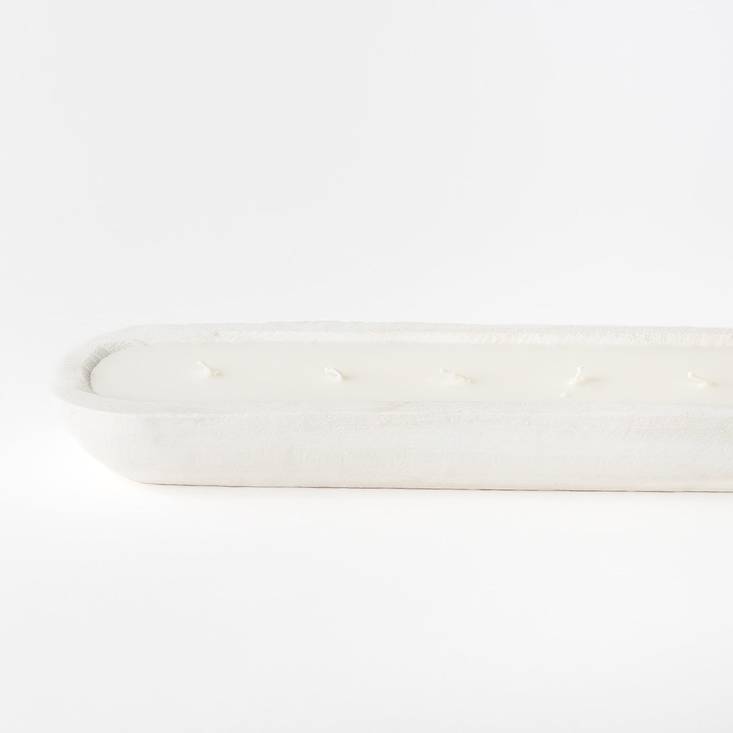 Large Oval Dough Bowl Candle