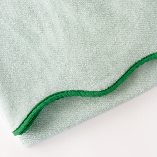 Willa Scalloped Edge Beach Towel