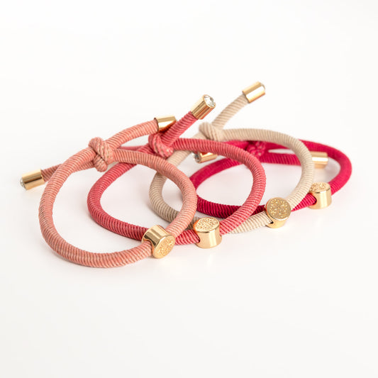 Rose Hair Tie Set