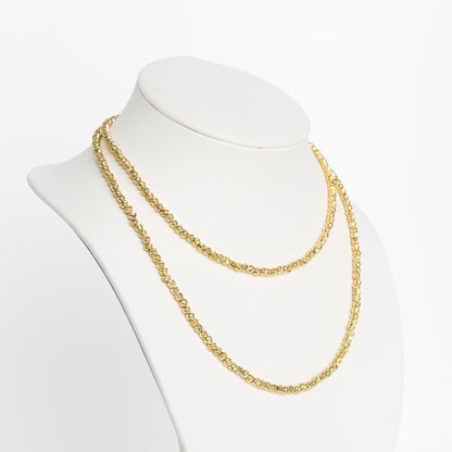 Small Beam Necklace Chain 18"