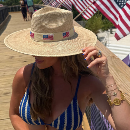 Americana Palm Hat