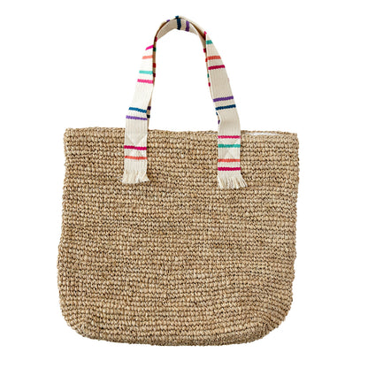 Irma Large Raffia Tote