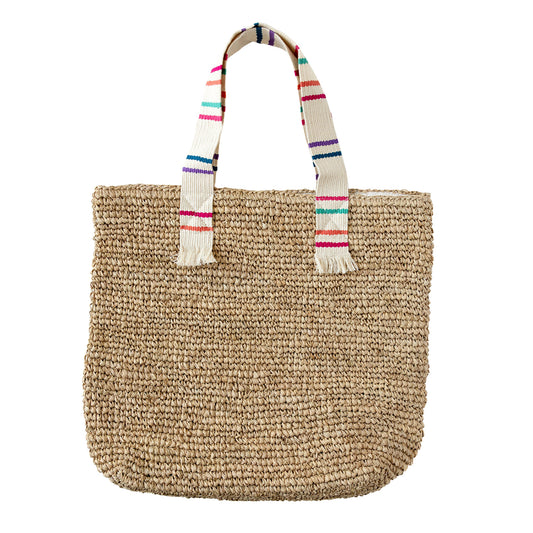Irma Large Raffia Tote