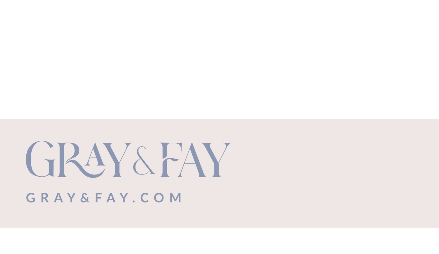Gray & Fay Gift Card
