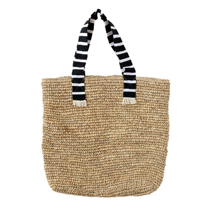 Jakeline Large Raffia Tote